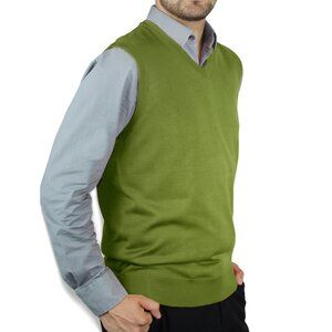 Mens Solid Sweater Vest (SV-243)